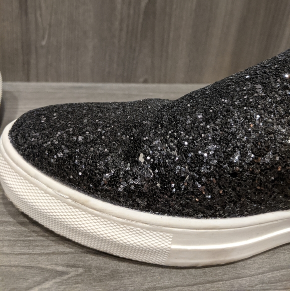 Shoedazzle Payge Glitter Sneakers, Size 9.5 - Picture 4 of 4